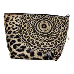 Trousse de toilette léopard