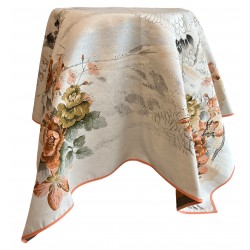 Nappe carré Jacquard tissé