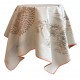 Nappe carré Jacquard tissé