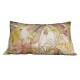 Housse de coussin déhoussable perroquet exotique
