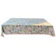 Nappe rectangulaire Panama " Jardin de fleurs sauvages"