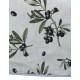 Nappe rectangulaire Panama "Oliveraie de Provence" Coton / lin