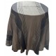 Nappe ronde Bayadère 100% lin 170cm