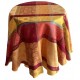 Nappe ronde 100% Coton Jacquard téflon