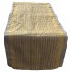 Chemin de table 100% Lin jaune / Naturel