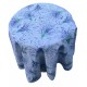 Nappe ronde enduite "Lavande" Prenium - 100 % coton
