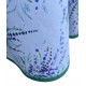 Nappe ronde enduite "Lavande" Prenium - 100 % coton
