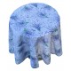 Nappe ronde enduite "Lavande" Prenium - 100 % coton