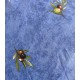 Nappe ronde enduite "olive" Classique - 100 % coton