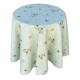 Nappe ronde "olives" Classique - 100 % coton