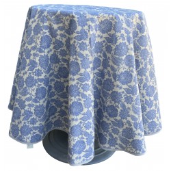 Nappe ronde Palace Bleue