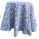 Nappe ronde Palace Bleue