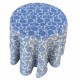 Nappe ronde Palace Bleue