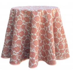 Nappe ronde Palace orange
