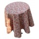 Nappe ronde Palace orange