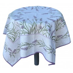 Chemin de table  Jacquard Lavande