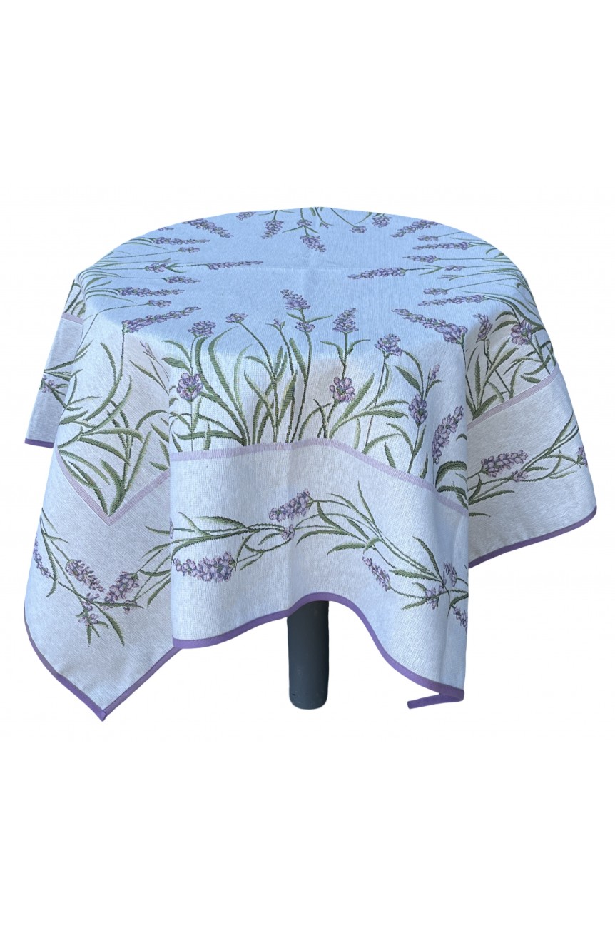 Chemin de table  Jacquard Lavande