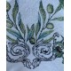 Chemin de table  Jacquard Olives