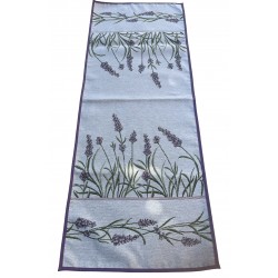 Chemin de table  Jacquard Lavande 47x1m