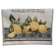 Chemin de table  Jacquard Citron 47x140m