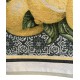 Chemin de table  Jacquard Citron 47x140m