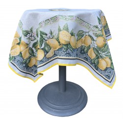 Chemin de table  Jacquard citron