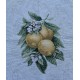Chemin de table  Jacquard citron