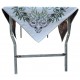 Carré Jacquard olives 140 x140