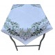 Carré Jacquard olives 140 x140