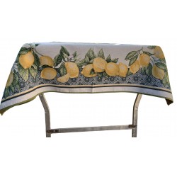 Carré Jacquard Citrons 140 x140